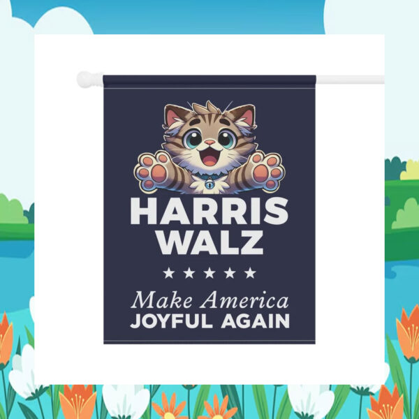 Harris Walz Make America Joyful Again Flag