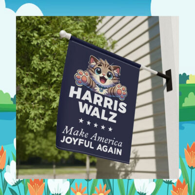 Harris Walz Make America Joyful Again Flag
