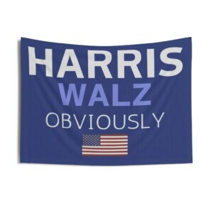Harris Walz Obviously Indoor Wall Tapestry