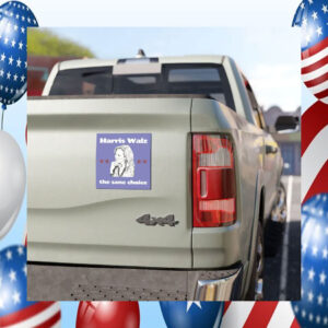 Harris Walz The Sane Choice Car Magnet