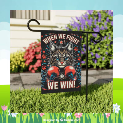 Harris Walz When We Fight We Win 2024 Flag