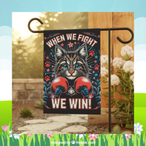 Harris Walz When We Fight We Win 2024 Flag
