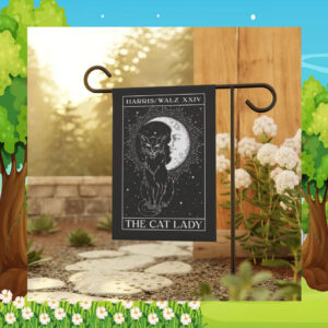 Harris Walz XXIV The Cat Lady Flag