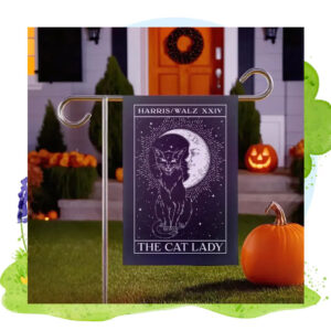 Harris Walz XXIV The Cat Lady Flags