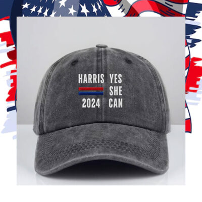 Harris Yes She Can 2024 Hat