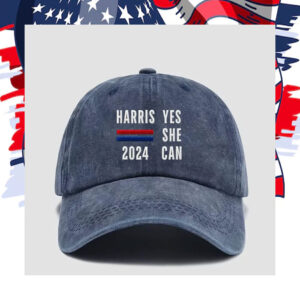 Harris Yes She Can 2024 Hat