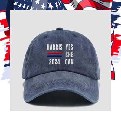 Harris Yes She Can 2024 Hat