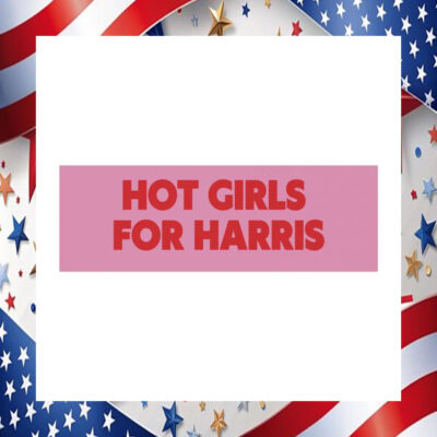 Hot Girls For Harris 24 Car Magnet