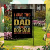 I Have Two Titles Dad And Dog-Dad And I Rock Them Both Kamala Flag