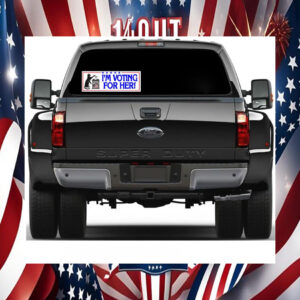 I'm Voting For Her! Harris Walz Sticker