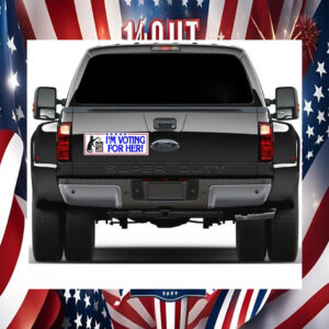 I'm Voting For Her! Harris Walz Sticker