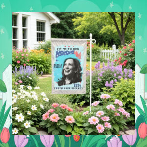 I'm with Her Kamala Harris 2024 Truth Hope Decency Flag