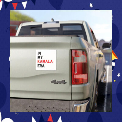 In My Kamala Era Car Magnet