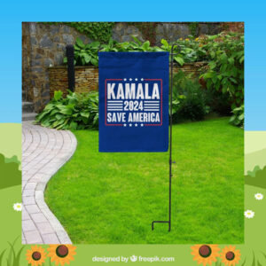 Kamala 2024 Save America Garden Flag