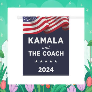 Kamala And The Coach 2024 Flag
