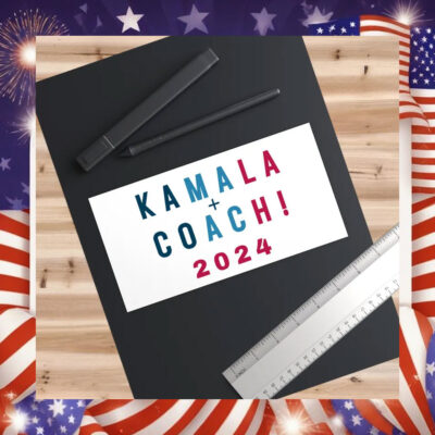 Kamala Coach 2024 Bumper Sticker