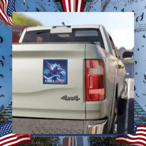 Kamala Harris 2024 Lotus For Potus Car Magnet