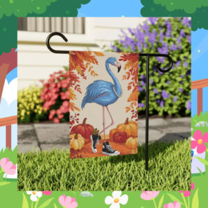 Kamala Harris Blue Flamingo Flags