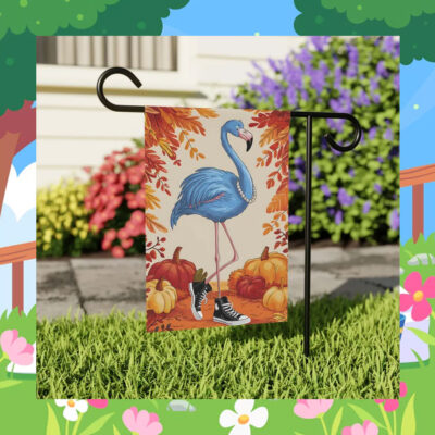 Kamala Harris Blue Flamingo Flags