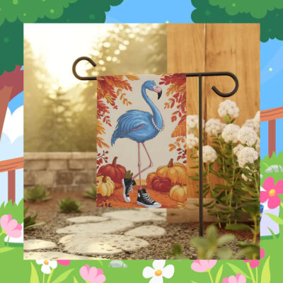 Kamala Harris Blue Flamingo Flags