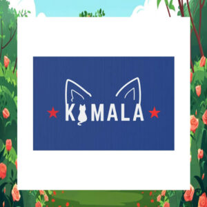Kamala Harris Cat Lady Yard Sign