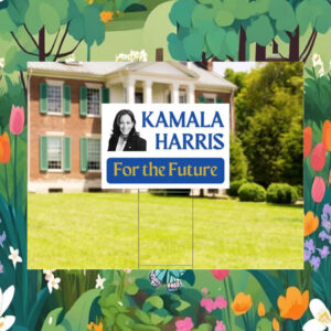 Kamala Harris For The Future Yard Sign