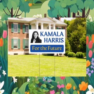 Kamala Harris For The Future Yard Sign