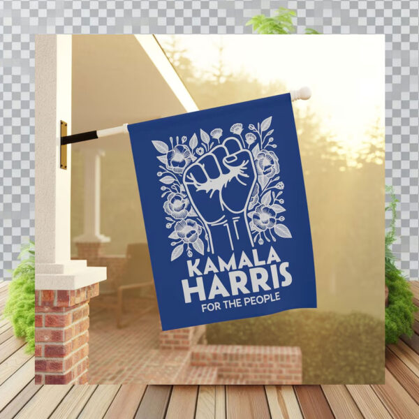 Kamala Harris For The People Garden Flag