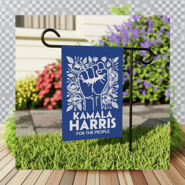 Kamala Harris For The People Garden Flag
