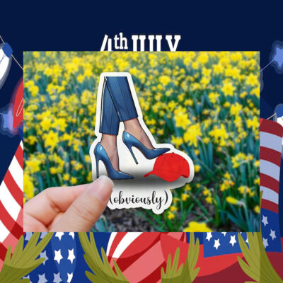 Kamala Harris Obviously 2024 Sticker