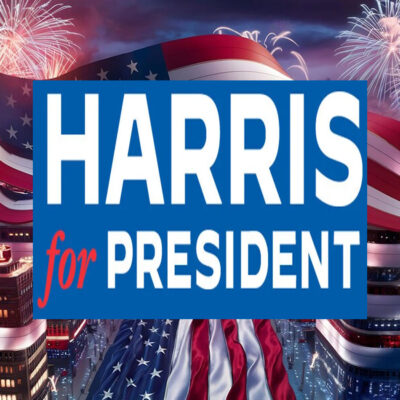 Kamala Harris for President 2024 Election Campaign Car Bumper Sticker