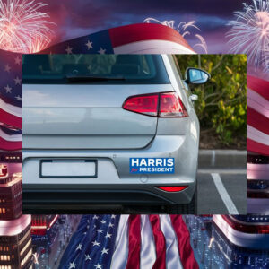 Kamala Harris for President 2024 Election Campaign Car Bumper Sticker