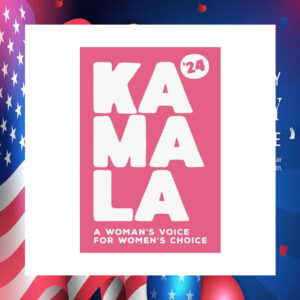 Kamala Harris'24 A Woman's Voice For Women's Choice Poster