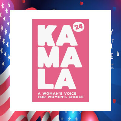 Kamala Harris'24 A Woman's Voice For Women's Choice Poster