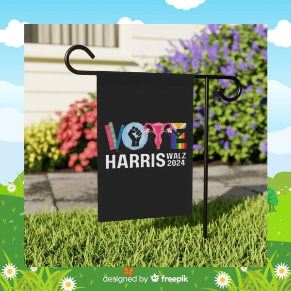 LGBT Vote Harris Walz 2024 Flag