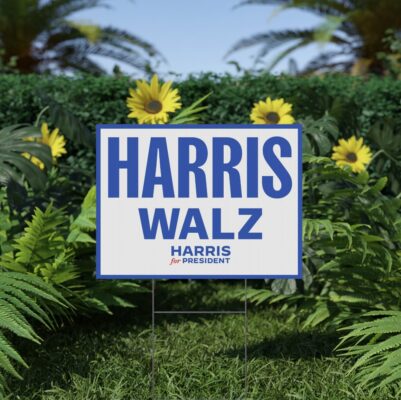 LIMITED - Harris Wazl - Kamala Harris For President Yard Sign