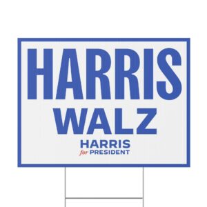 LIMITED - Harris Wazl - Kamala Harris For President Yard Sign