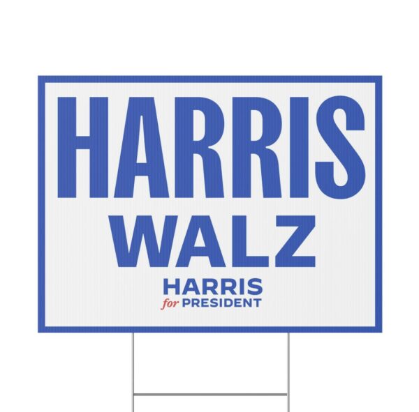 LIMITED - Harris Wazl - Kamala Harris For President Yard Sign