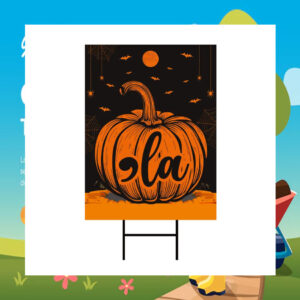 'La Harris 2024 Halloween Yard Sign