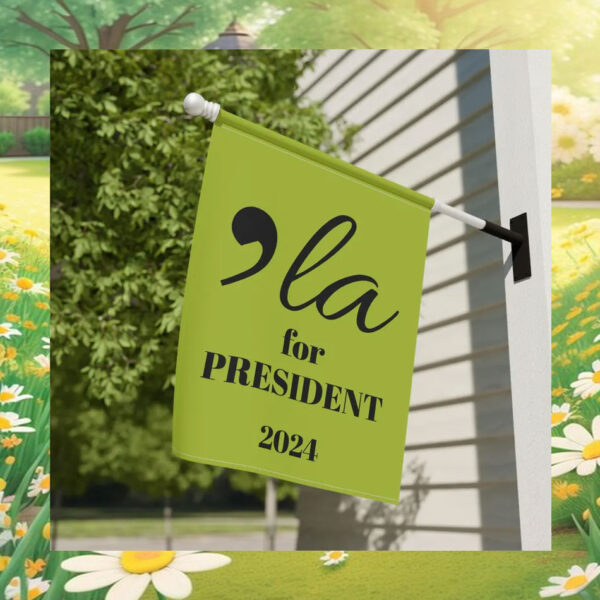 'La Harris For President 2024 Flag