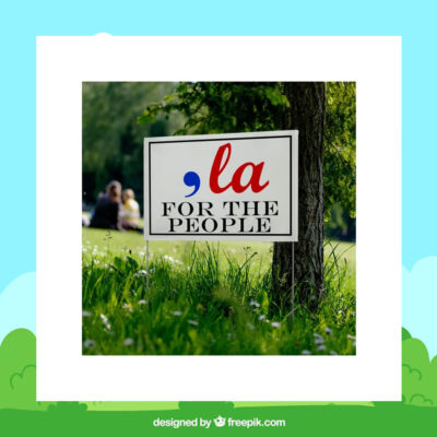 'La Kamala For The People Yard Sign