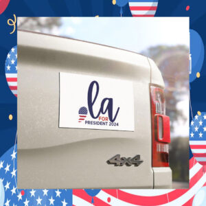 'La Kamala Harris For Presdident 24 Car Magnet
