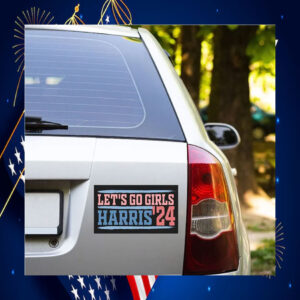 Let's Go Girl Harris 24 Car Magnet