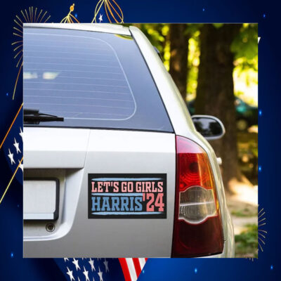 Let's Go Girl Harris 24 Car Magnet