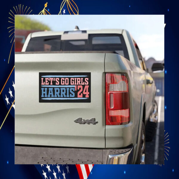 Let's Go Girl Harris 24 Car Magnet