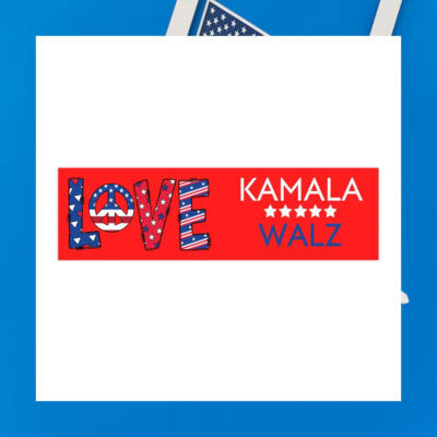 Love Kamala Walz Sticker