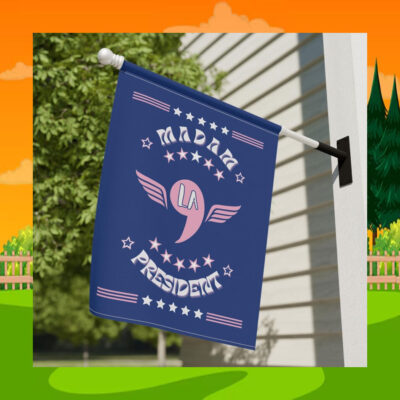Madam President Comma La Harris Flag