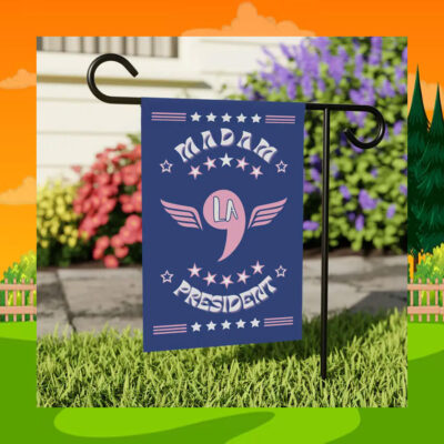 Madam President Comma La Harris Flag