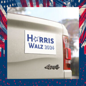 Official Harris Walz 2024 Election Car Magnet
