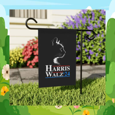 Official Harris Walz 2024 Garden Flag